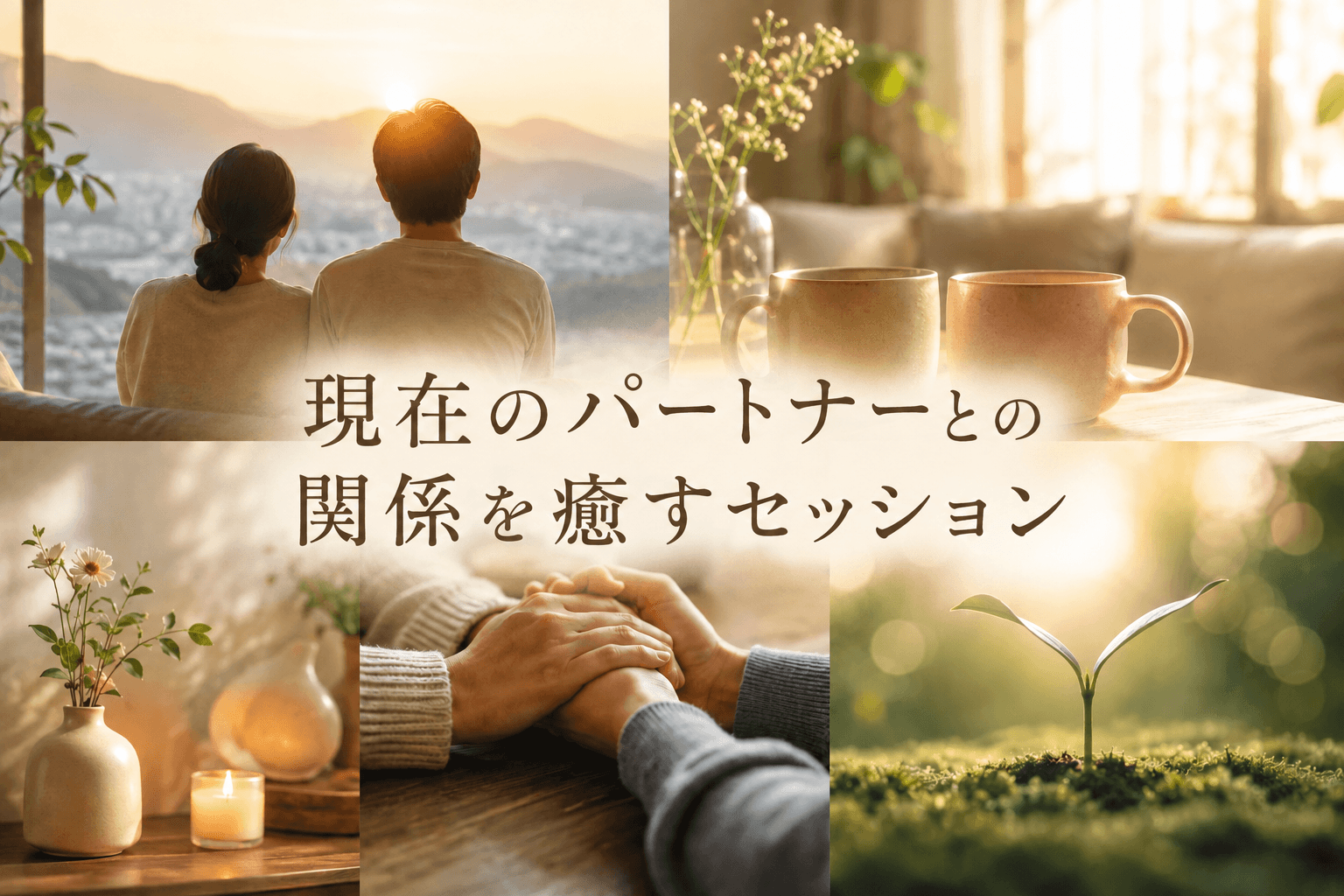 現在のパートナーとの関係を癒すセッション