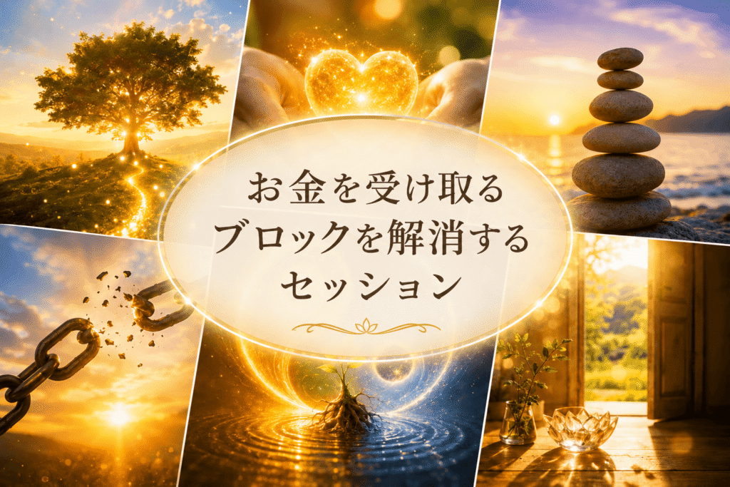 お金を受け取るブロックを解消する