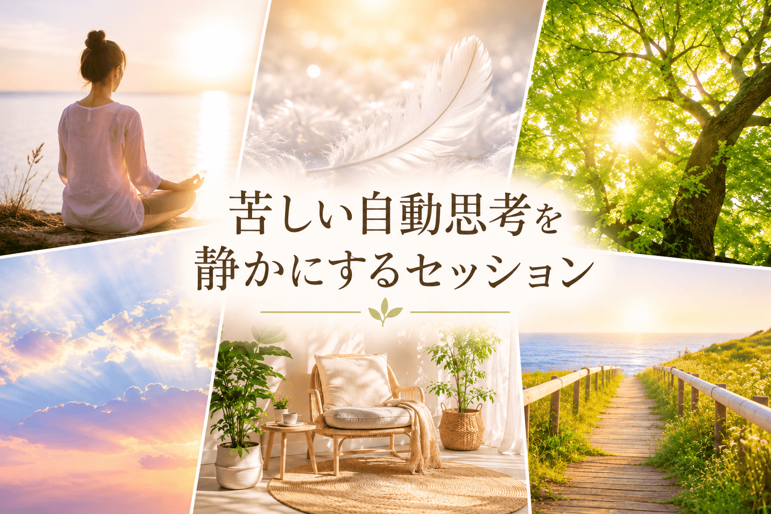 苦しい自動思考を静かにするセッション