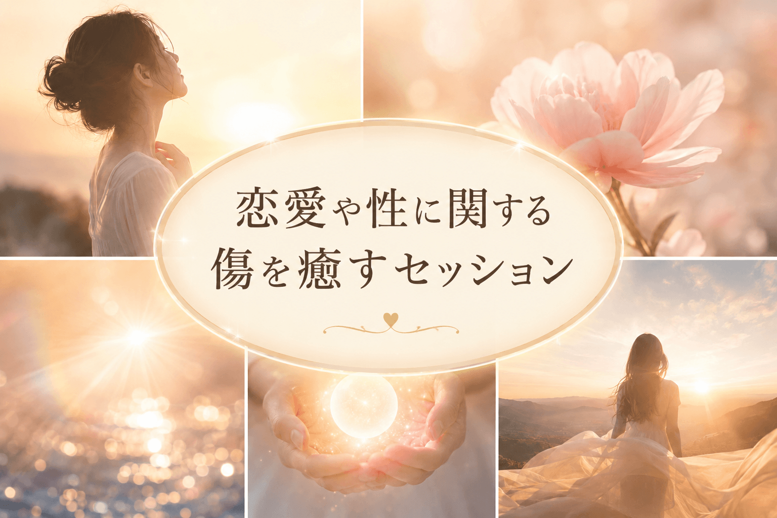 恋愛や性に関する傷を癒すセッション